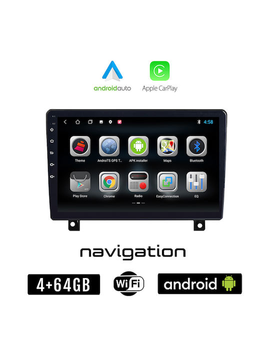 Booma Car Audio System for Opel Astra 2004-2010 (Bluetooth/USB/WiFi/GPS/Apple-Carplay/Android-Auto) with Touch Screen 9"