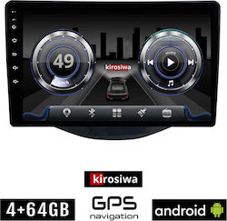 Kirosiwa Ηχοσύστημα για Peugeot 108 2014> με Bluetooth, USB & GPS