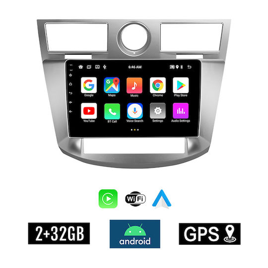 Kirosiwa Auto-Audiosystem Chrysler Sebring 2008-2010 (Bluetooth/USB/AUX/WiFi/GPS/Apple-Carplay/Android-Auto) mit Touchscreen 9"