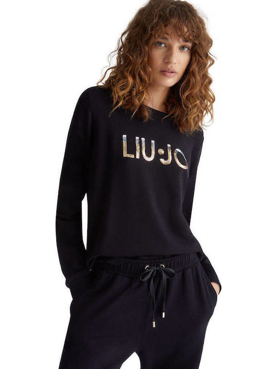 Long Women's Sweatshirt Black