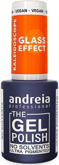 Andreia Professional Glossy Long Lasting Nail Polish Orange 10.5ml