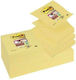 Post-it Autocolante Hârtii de Notițe în Cub Galbene 7.6x7.6buc Set 12buc