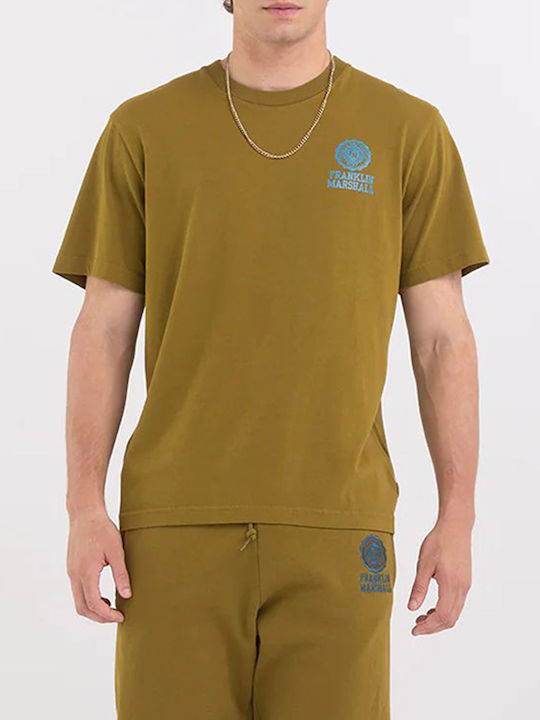 Franklin & Marshall T-shirt Χακί