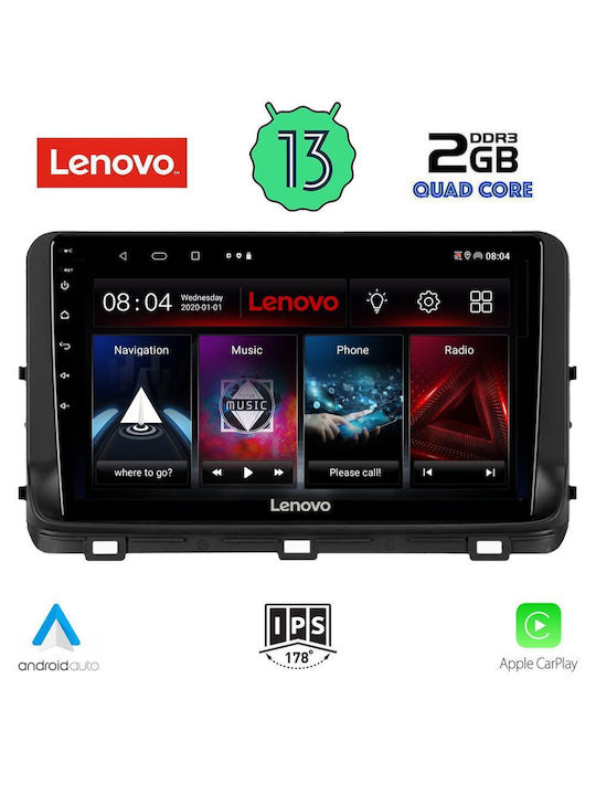 Lenovo Car-Audiosystem für Kia Ceed 2018-2022 (Bluetooth/USB/WiFi/GPS) mit Touchscreen 10"