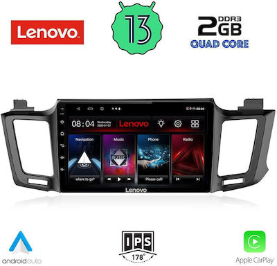 Lenovo Sistem Audio Auto pentru Toyota RAV 4 2013-2019 (Bluetooth/USB/WiFi/GPS) cu Ecran Tactil 10"