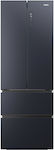 Haier Ψυγείο Ντουλάπα NoFrost Υ200.6xΠ70xΒ67.5εκ. Μαύρο