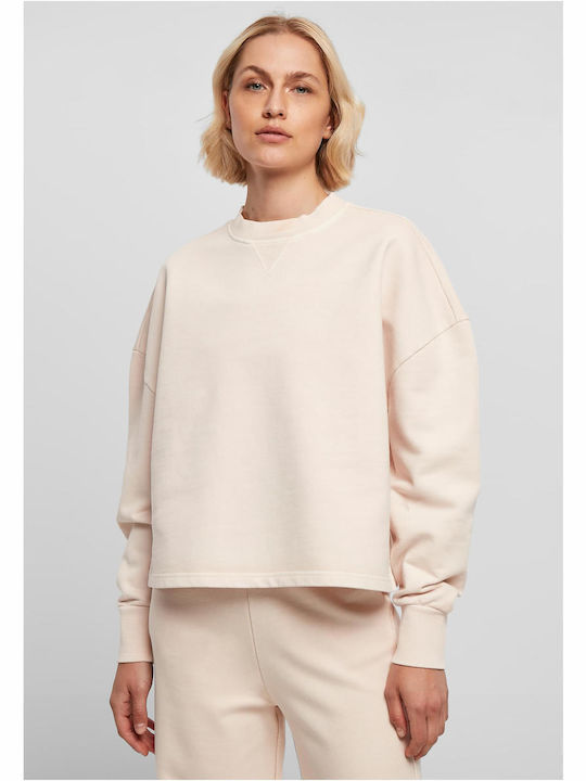 Long Women's Sweatshirt Pink