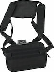 Mcan Militärische Tasche Brustkorb in Schwarz Farbe 3Es