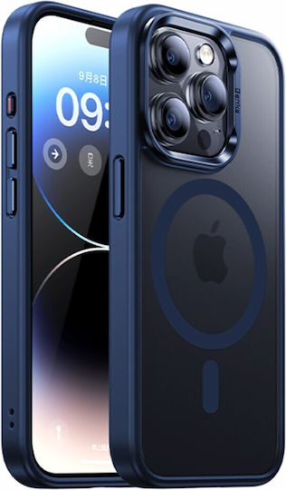 Benks Back Cover Σιλικόνης Μαγνητικό Μπλε (iPhone 15 Pro)