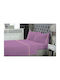 Le Blanc Sheet Sets King Size 270x300cm. Lilac 4pcs