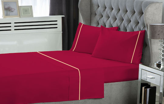 Le Blanc Bettwäsche-Set Einzel 170x270cm. Cherry 3Stück