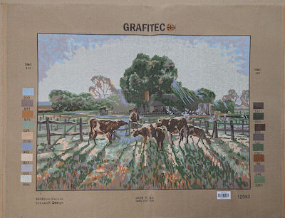 Grafitec Broderie 80x60cm.