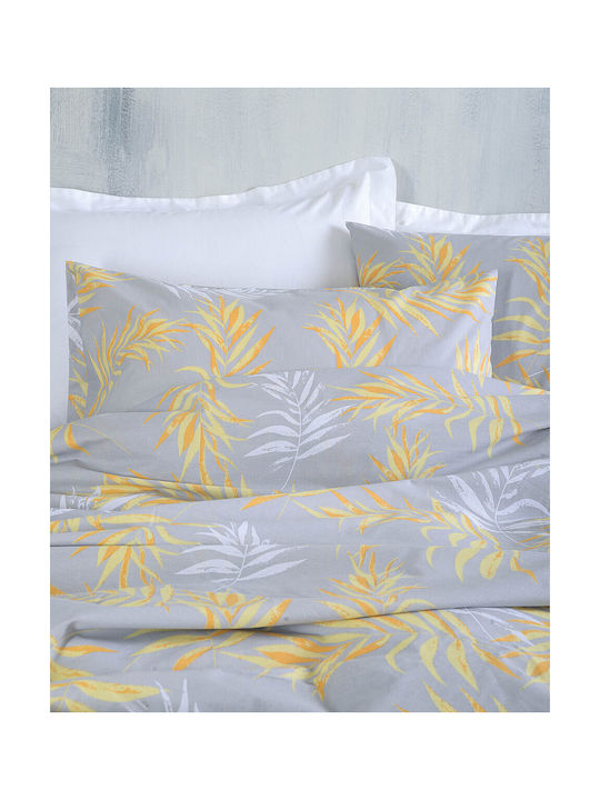 Rythmos Sandra Set Față de Pernă cu plic de acoperire 08 Gri 50x70cm.