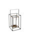 Espiel Floortop Metallic Lantern Black 60cm