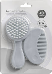 Interbaby Baby Brush Gray 1pcs