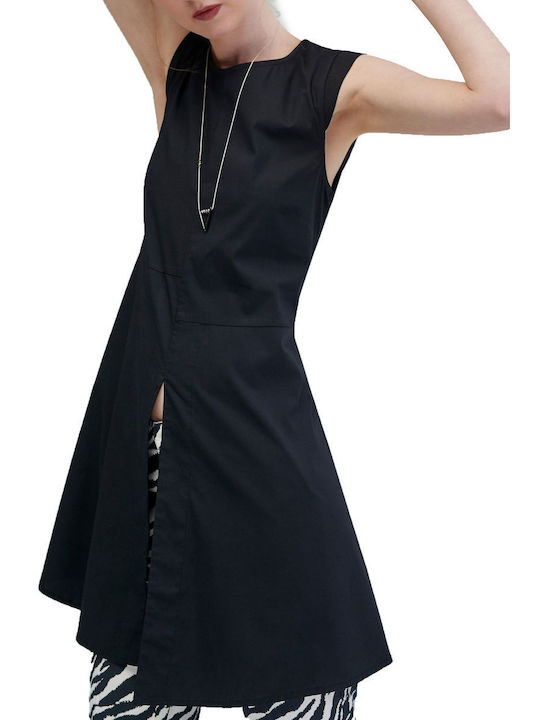 Ale - The Non Usual Casual Women's Blouse Cotton Sleeveless Black