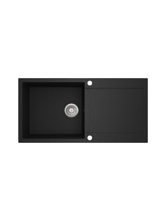 Tesa SQT103 Drop-In Küchenspüle aus Flüssigem G...
