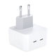 Leewello Зарядно без кабел 40W Бял (Lw-015)