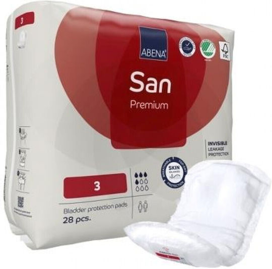 Abena San Premium Nr. 3 Unisex Inkontinenz-Pads 196Stück