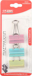 Tpster Metallic Clips Multicolour 3pcs