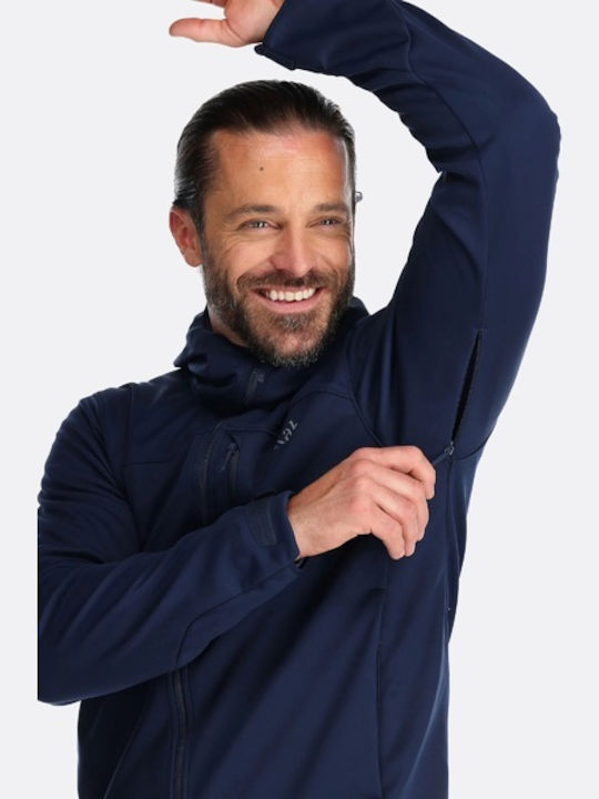 Scimitar Windstopper Athletic Jacket Waterproof and Windproof Black
