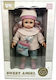 Zita Toys Ξανθιά Κούκλα Ξανθιά για 1.5+ Ετών 37εκ.