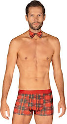 Obsessive Mr Merrliio Ανδρικό Sexy Boxer Κόκκινο Obsessive Mr Merrliio Ανδρικό Sexy Boxer Κόκκινο