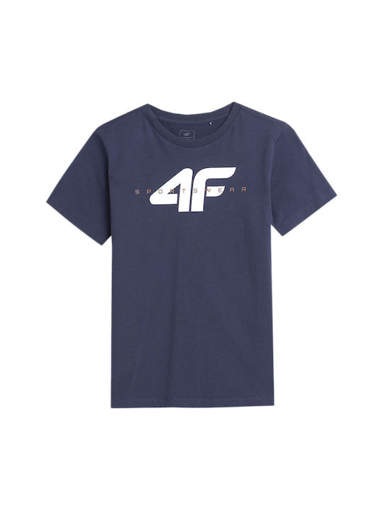 4F Kinder T-shirt Blau