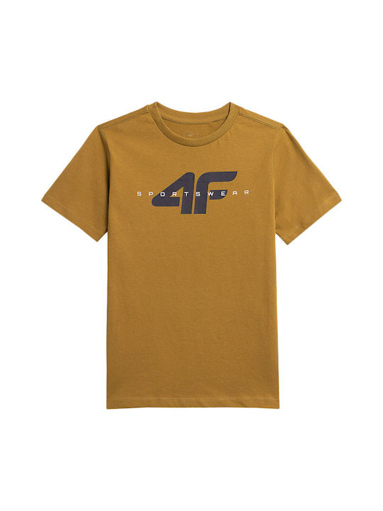 4F Kinder T-shirt Gelb