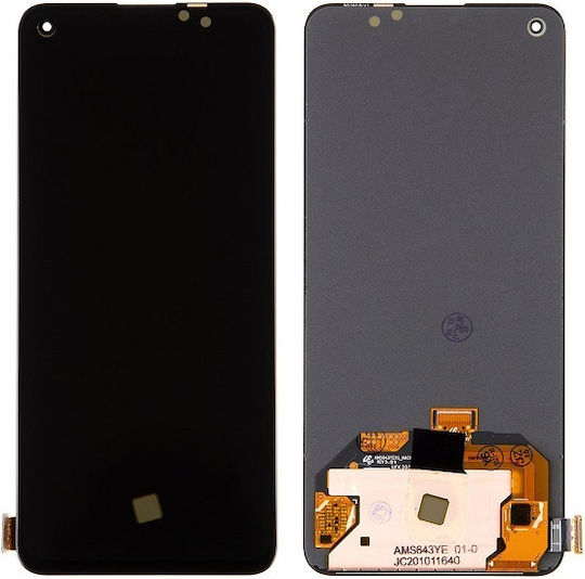 Οθόνη OLED Oled με Μηχανισμό Αφής και Πλαίσιο για OnePlus Nord (Μαύρο)