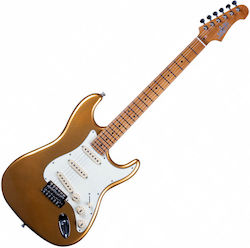 Jet Guitars Jet Js-300 Ηλεκτρική Κιθάρα ST Style με Θήκη Χρυσή Jet Guitars Jet Js-300 Ηλεκτρική Κιθάρα ST Style με Θήκη Χρυσή