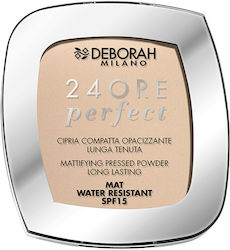 Deborah Milano 24ore Perfect Πούδρα SPF15 9gr Deborah Milano 24ore Perfect Πούδρα SPF15 9gr