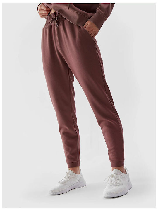 4F Pantaloni de trening pentru femei Roz