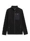 4F Men's Fleece Cardigan Black