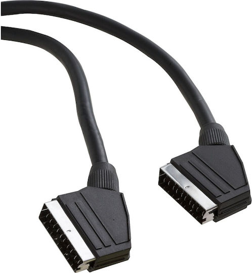 Καλώδιο Scart-Stecker - Scart-Stecker 1.5m Schwarz 8091