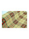 LiebeQueen Decoration Fabric Burlap 60x500cm Red - green