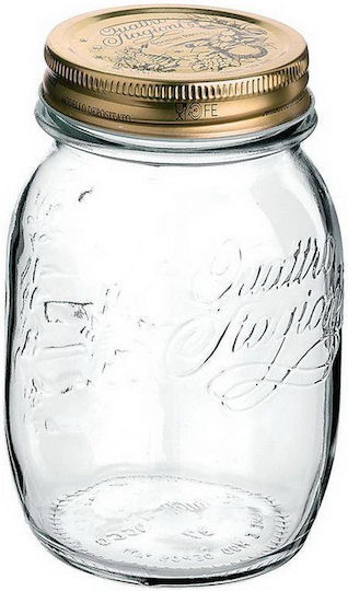 Bormioli Rocco General Use Glass Jar with Lid Transparent 1000ml