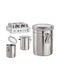 Arte Regal General Use Vase with Airtight Metallic Lid
