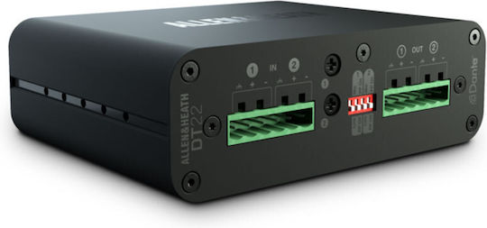 Allen & Heath Dt22m Dante I/o Interface 144.124 Εξωτερική Επαγγελματική Κάρτα Ήχου