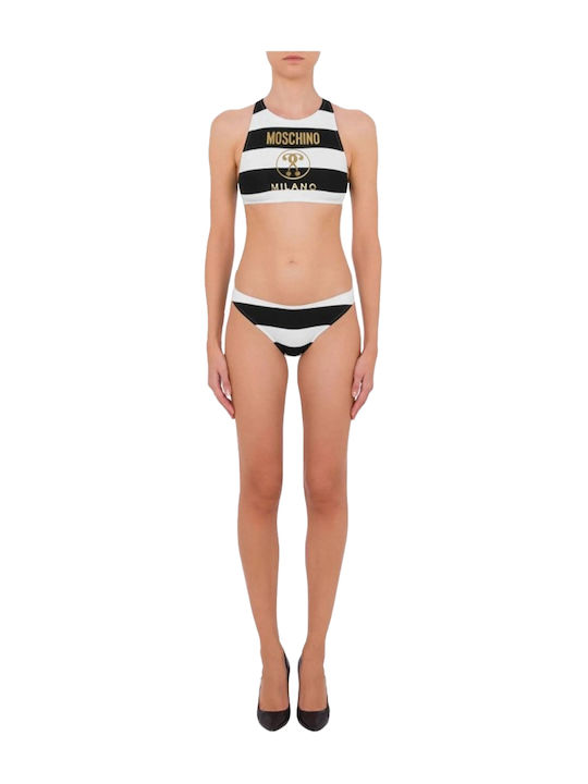 Moschino Bikini Slip Striped