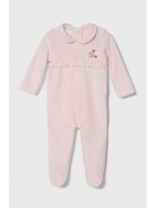 Guess Baby Bodysuit Set Pink
