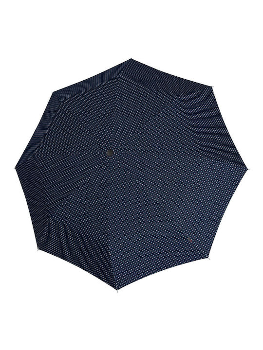 Knirps Regenschirm Kompakt Blau