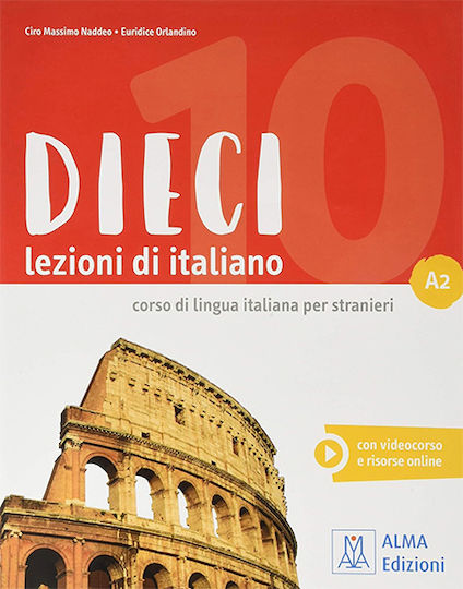 Dieci Lezioni Di Italiano A2 Libro (+ E-book)