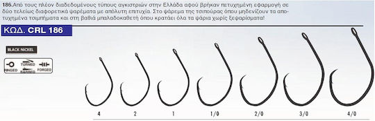Hayabusa Set de Ancore pentru Pescuit 20buc No4/0