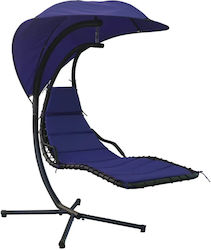 Metallic Swing Blue with 120kg Maximum Weight Capacity L200xW197xH104cm