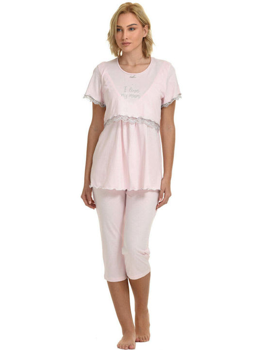 Primavera Set de pijamale Maternity & Breastfeeding Roz