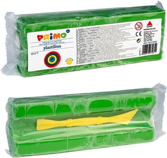 Primo Plasticines for 3+ Years, 1pcs Green