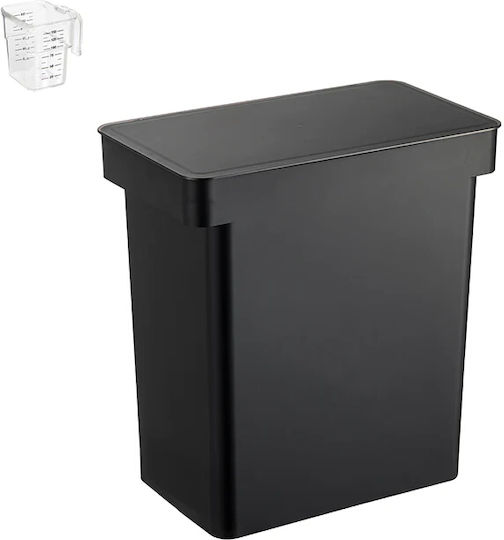 Yamazaki Поилка / Хранилка от ABS пластмаса за Куче & Котка 25lt 42.5см в Черен Цвят