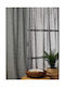 Whitegg Vorhang mit Bleistiftfalten Grau 270x280cm