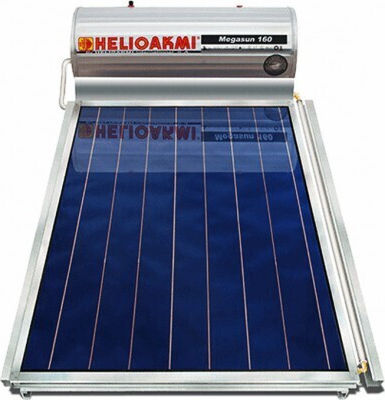 Helioakmi Ηλιακός Θερμοσίφωνας 120lt Glass Διπλής Ενέργειας 2.1τ.μ. Επιλεκτικός